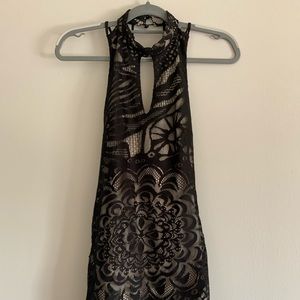 Tight Lace Mini Dress